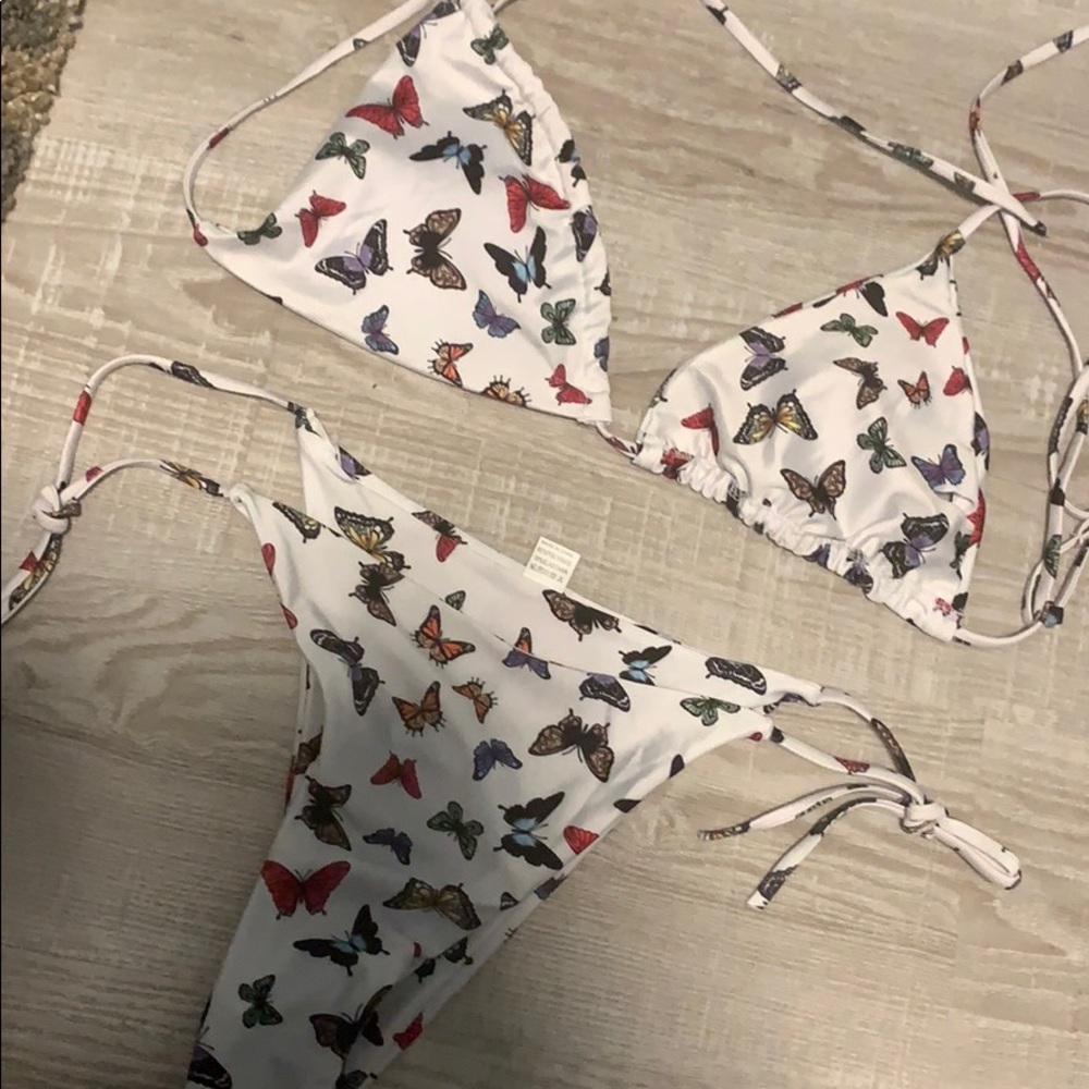 Butterfly bathing suit